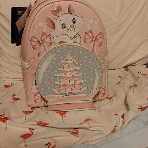 NWT Loungefly Disney Aristocats Marie Christmas Mini Backpack